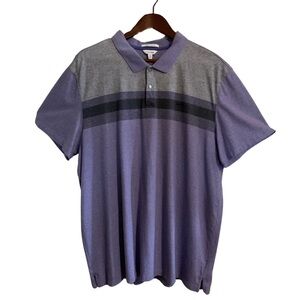 Calvin Klein (XXL) Purple Polo Style Shirt in Jersey